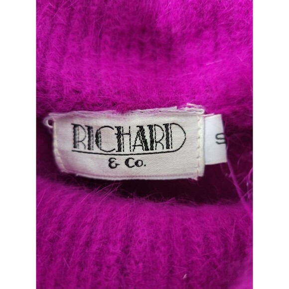 Vintage Richard & Co Lambswool & Angora Rabbit Hair,Women's  Sweater Size Small - Picture 8 of 10